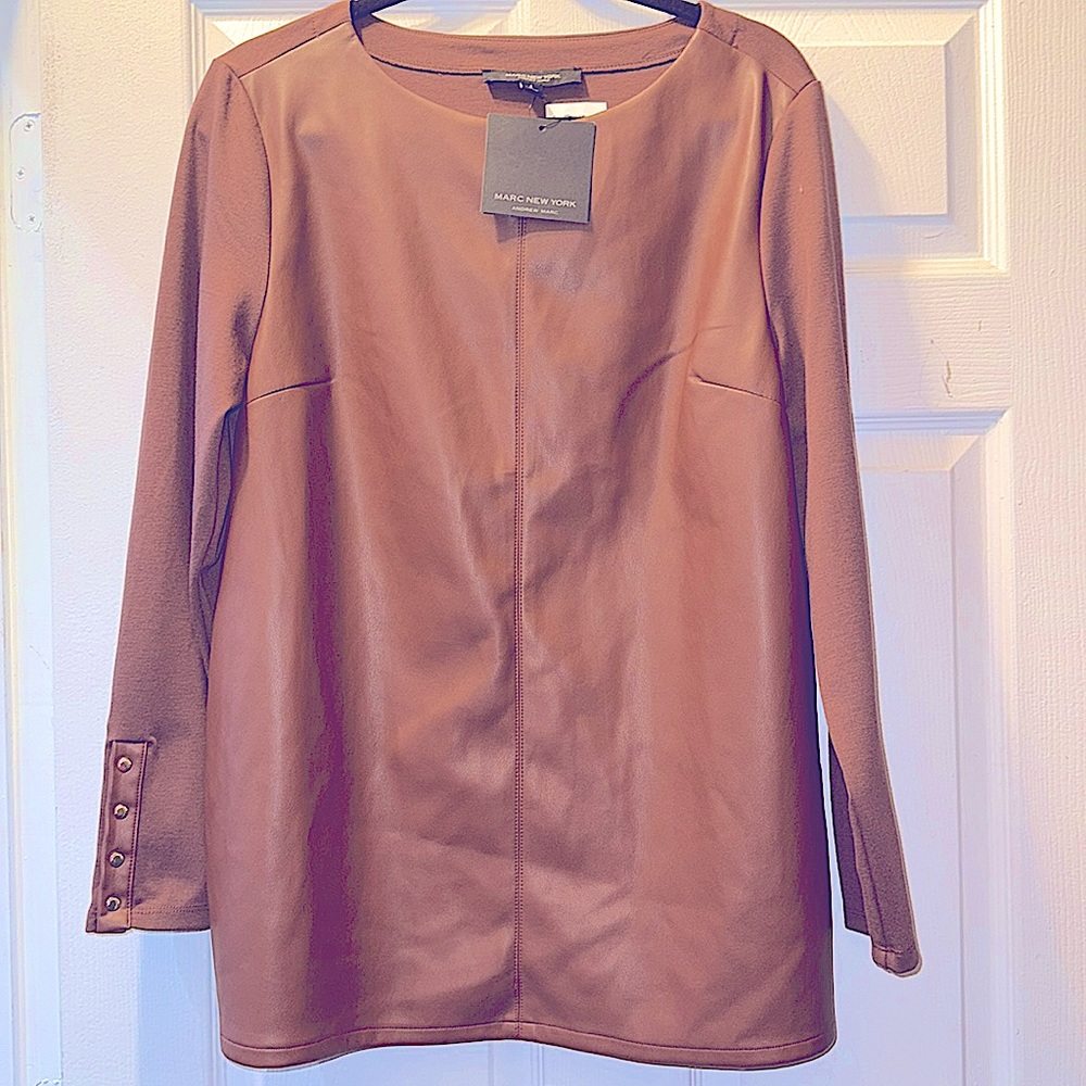 Marc New York chocolate winter shirt